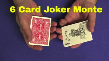 6 Card Joker Monte TUTORIAL