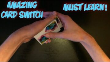 A Very Cool Card Switch! Card Trick Performance And Tutorial