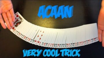 ACAAN: Super Impressive Card Trick Performance and Tutorial!