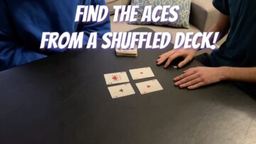 Ace Production Sequence – Surprising Card Trick Performance/Tutorial