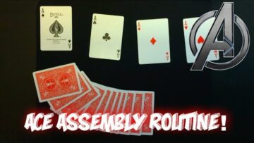Aces ASSEMBLE! Advanced Card Trick Tutorial