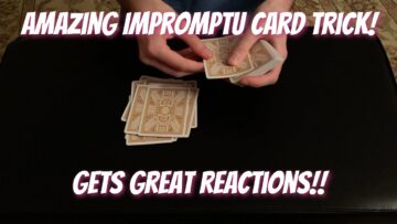 Airwaves – One Of The Best Impromptu Card Tricks! Performance/Tutorial