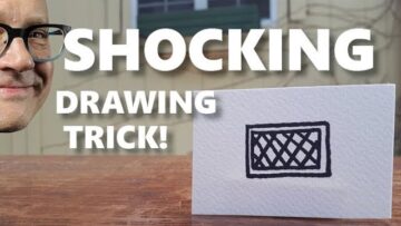 AMAZING Magic Drawing Card Trick!
