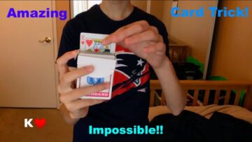 Amazing Rising Card Trick Revealed!