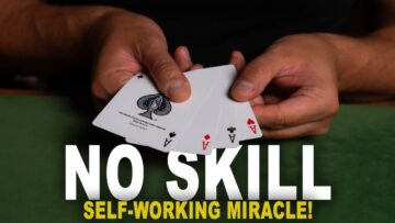 AMAZING Self-Working Card Trick FOOLS EVERYONE! Tutorial