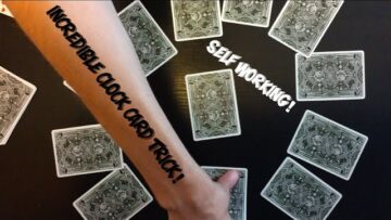 Amazing Telling Time Easy Card Trick: Version #1 (Self-Working!)