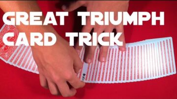 Amazing Triumph Card Trick Tutorial!