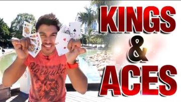 Awesome Card Tricks: Free Card Magic Revealed : Kings and Aces (VIDEO)