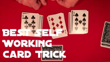 Best Self Working Card Trick Tutorial!