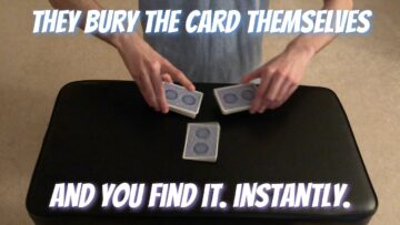 Buried Treasure – Deceptive Card Trick Performance/Tutorial
