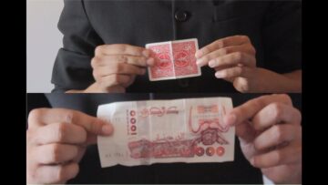 CARD TO BANKNOTE TRICK | Magic trick revealed