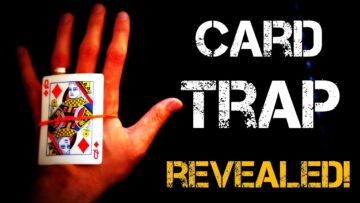 Card Trap – Rubber band card trick revealed! | TUTORIAL
