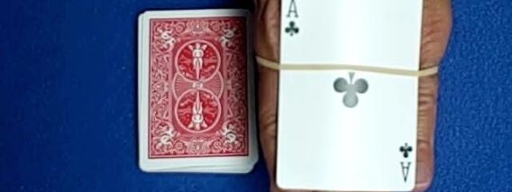 Card Trap – Rubber Band Card Trick Revealed
