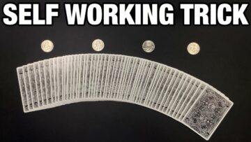 Cards x Coins | NO SETUP Self Working Card Trick REVEALED!