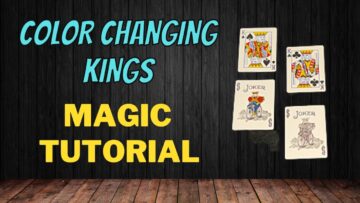Color Changing Kings – How To Fool A Magician – Magic Card Trick Tutorial