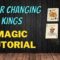 Color Changing Kings – How To Fool A Magician – Magic Card Trick Tutorial