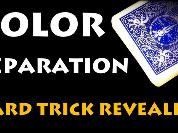 Color Separation Card Trick REVEALED!!!