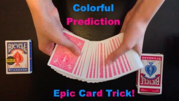 Colorful Prediction Epic Card Trick Revealed!