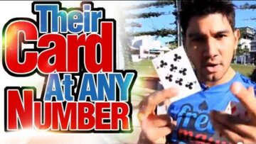 Cool Card Tricks Revealed: Free Magic : Their Card At Any Number