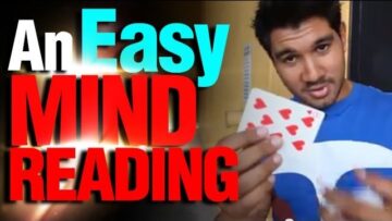 Cool Card Tricks Revealed : How To Perform Card Tricks : An Easy Mind Reading!