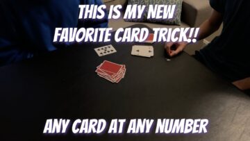 CUT ACAAN – My New Favorite Card Trick! – Performance/Tutorial
