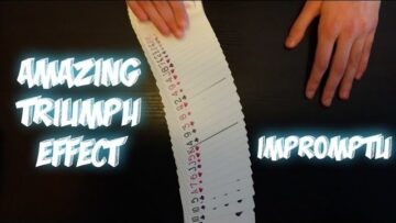 Deck Straightens Itself Out The Moment You SNAP Your Fingers! Triumph Performance And Tutorial!