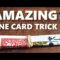 Do AMAZING MAGIC trick with only ONE CARD (Awesome Secret Revealed!)