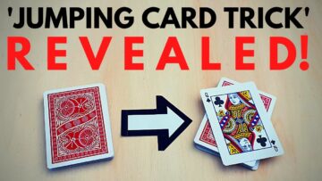 Do ASTOUNDING Jumping Card Trick (Learn the Secret NOW!)