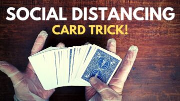 DO ASTOUNDING SOCIAL DISTANCING CARD TRICK (Learn the Secret!)