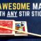 DO AWESOME MAGIC TRICK WITH ANY STIR STICK (Learn the Easy Secret!)