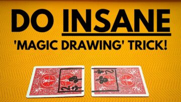 Do Easy Magic Drawing Card Trick (Incredible Beginner Trick!)