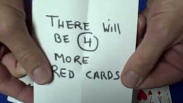 Do That Again – Prediction Card Trick Revealed