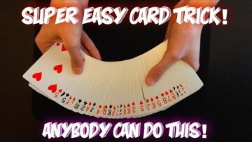 EASIEST CARD TRICK EVER! Learn In Less Than 5 Minutes!