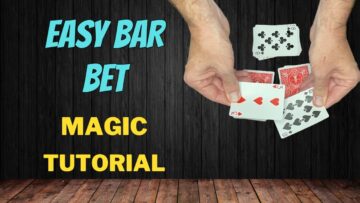 Easy Bar Bet – How To Make A Bet And Always Win – Magic Card Trick Tutorial