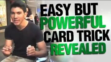 Easy But Powerful Card Trick Revealed: Free Magic Revealed