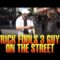 Easy Card Force :  Trick Fools 3 Guys On The Street
