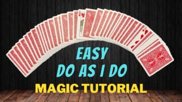 Easy Do As I Do – Beginner Magic Card Trick Tutorial