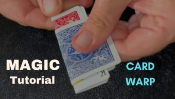 Easy Magic Card Trick Tutorial – Card Warp