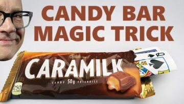 EASY Magic Trick with ANY Candy Bar (Awesome Beginner Card Trick!)