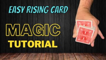 Easy Rising Card – Magic Card Trick Tutorial – Halloween Magic
