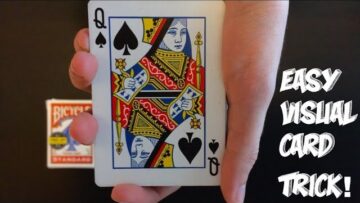 Easy VISUAL Card Trick Performance And Tutorial! + Contest Winners!