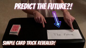 Envelope Prediction | CRAZIEST Card Trick For Beginners! | Performance/Tutorial