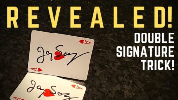 EXPERT Two Signatures Card Trick Revealed (Learn the Amazing Secret!)