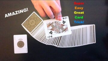 Fast Yet Incredible Card Trick Performance And Tutorial!