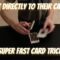 Find Their Card In 3 Seconds! Quick Little Card Trick Performance/Tutorial