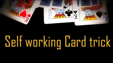 Four kings – easy self working card trick revealed