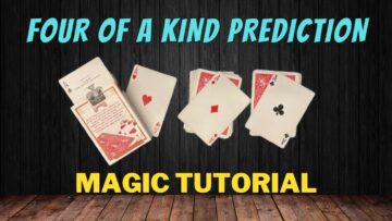 Four Of A Kind Prediction – Magic Card Trick Tutorial