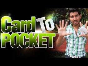 Free Magic Tricks Revealed! Learn Amazing Card Trick! Card To Pocket