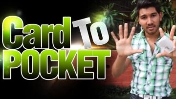 Free Magic Tricks Revealed! Learn Amazing Card Trick! Card To Pocket