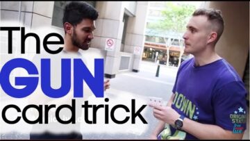 Free Magic Tricks Revealed: The Gun Card Trick! Easy Magic!